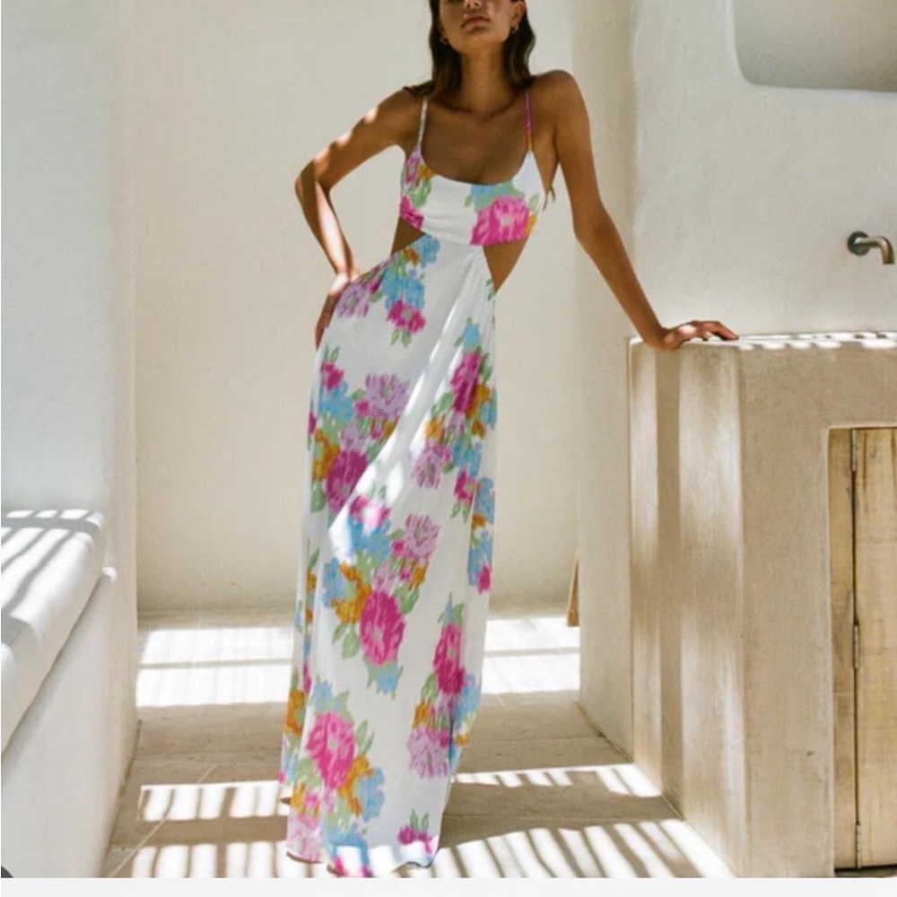 Elaina Maxi Dress (Worn once)